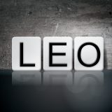 Leo Concept Tiled Word